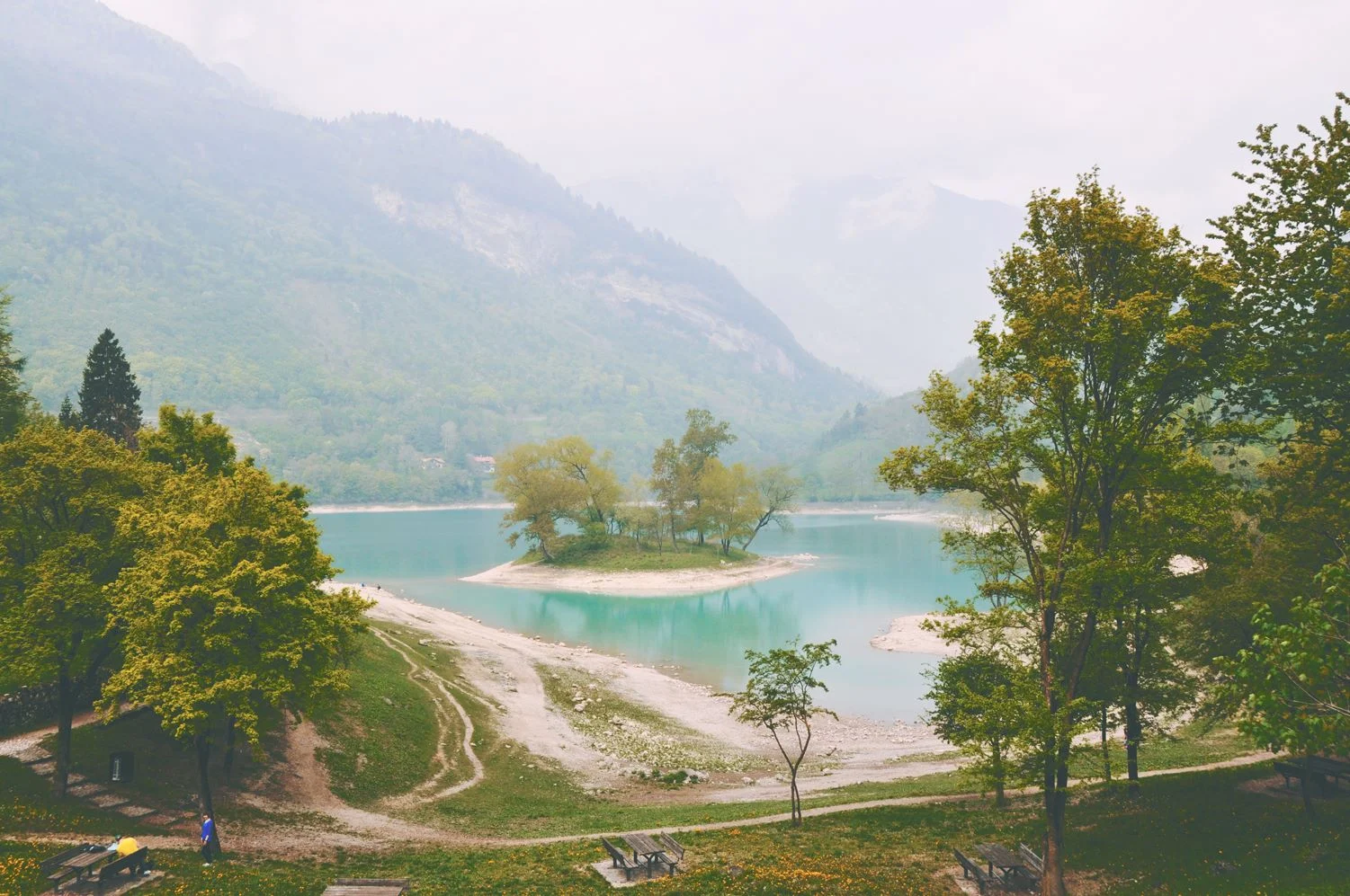 Vlasina lake panorama