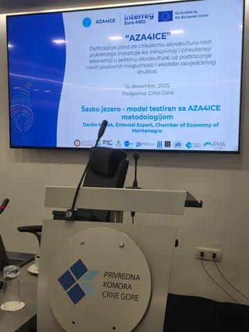 AZA4ICE Workshop presentation, Podgorica, Montenegro (December 2025)
