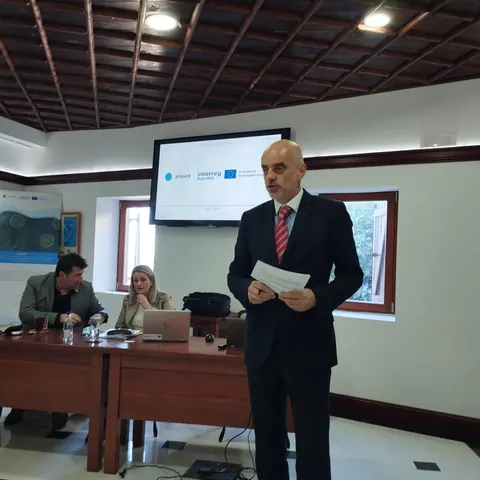 Radoje Laušević at AZA4ICE Workshop, Ulcinj, Montenegro (May 2025)